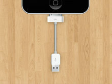 苹果USB充电器psd素材
