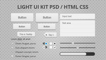 网页UI设计元素psd素材