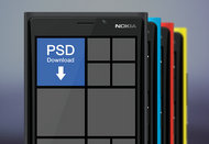 诺基亚Lumia模型PSD素材