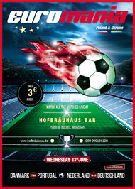 欧洲杯足球海报PSD素材
