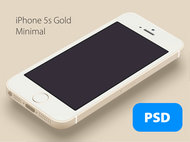 iPhone5s展示效果PSD素材