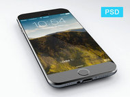 iPhone6模型PSD素材