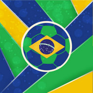 巴西世界杯主题矢量图