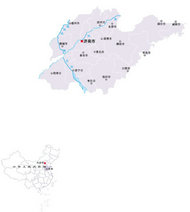 山东省地图矢量图