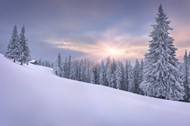 雪景图片背景