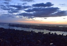 纽约曼哈顿夜景高清图片