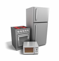 冰箱烤箱微波炉图片