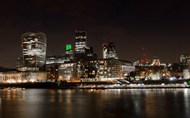 伦敦城市夜景图片