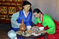 韩国人物蜡像展览图片
