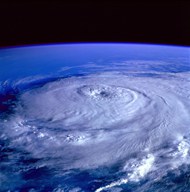 飓风卫星图片