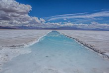 阿根廷盐湖图片