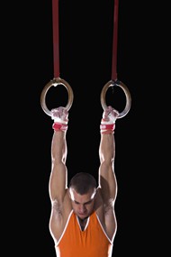 双环体操运动员图片
