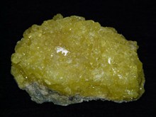 硫磺晶体图片