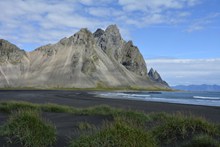 冰岛黑沙滩图片