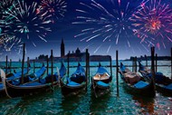 水城威尼斯夜景图片
