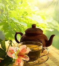 茶壶与茶图片