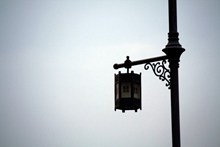 古典街灯图片