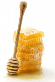 黄色蜂巢蜜图片素材
