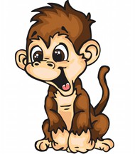 可爱小猴子卡通图片
