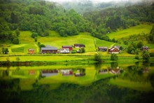 挪威乡村风景精美图片
