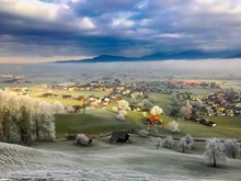 瑞士乡村风景图片下载