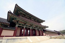韩国古建筑图片素材