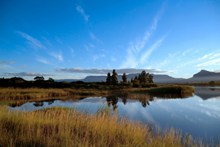 南非美丽湖泊高清图片