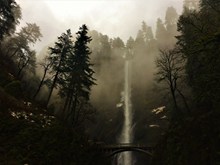 深山瀑布精美图片