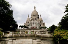 法国圣心大教堂图片素材