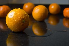 新鲜橙子精美图片