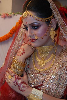 漂亮印度新娘精美图片