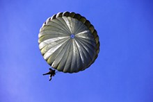 跳伞运动员图片素材