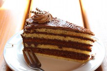 提拉米苏切块蛋糕精美图片