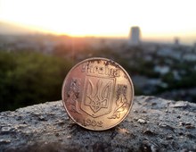 乌克兰硬币高清图片
