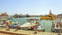 塞浦路斯海港船只精美图片