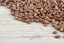 棕色咖啡豆高清图片