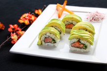 寿司卷美食高清图片