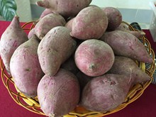 紫红薯精美图片
