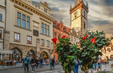 布拉格城市旅游风光高清图片