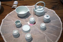高档陶瓷茶具套装高清图