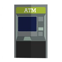 ATM机卡通图片下载