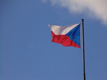 捷克共和国国旗图片素材