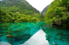 九寨沟山水风景精美图片