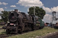 老式蒸汽机车图片下载