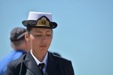 女海军士兵高清图