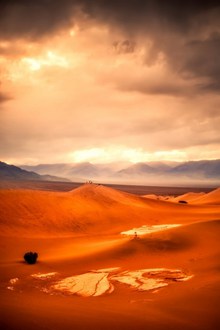 死亡谷唯美风景高清图