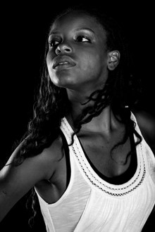 非洲黑美人肖像精美图片