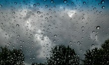下雨天玻璃背景精美图片