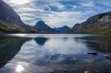 阿尔卑斯山湖群风景精美图片