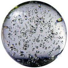 泡泡玻璃水晶球高清图片